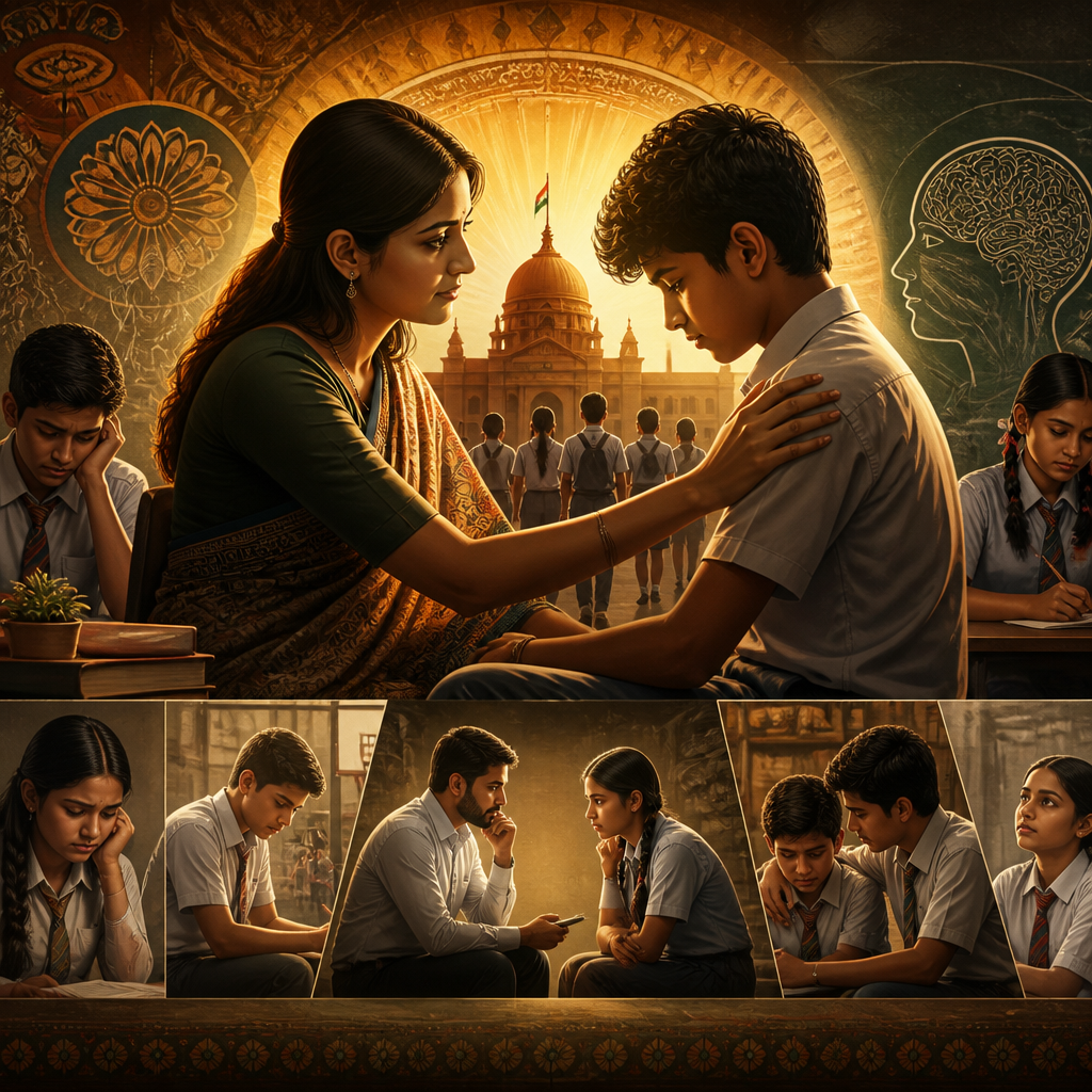 Cinematic poster for Mental Health Counselor in Schools Bill