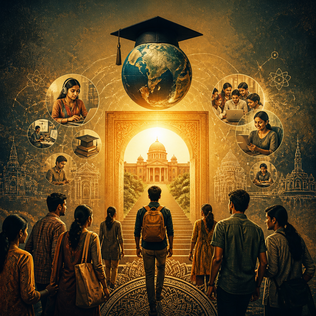 Cinematic poster for Digital University Expansion Bill