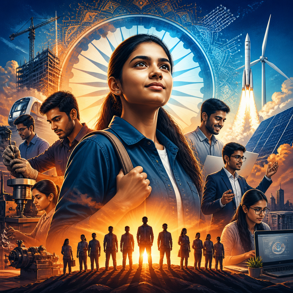 Cinematic poster for National Apprenticeship Guarantee Bill