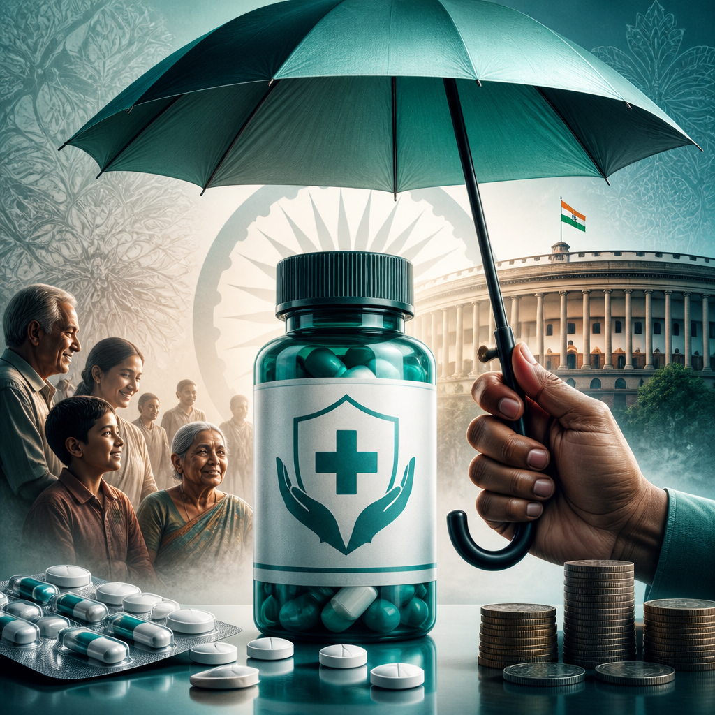 Cinematic poster for Affordable Generic Medicine Bill