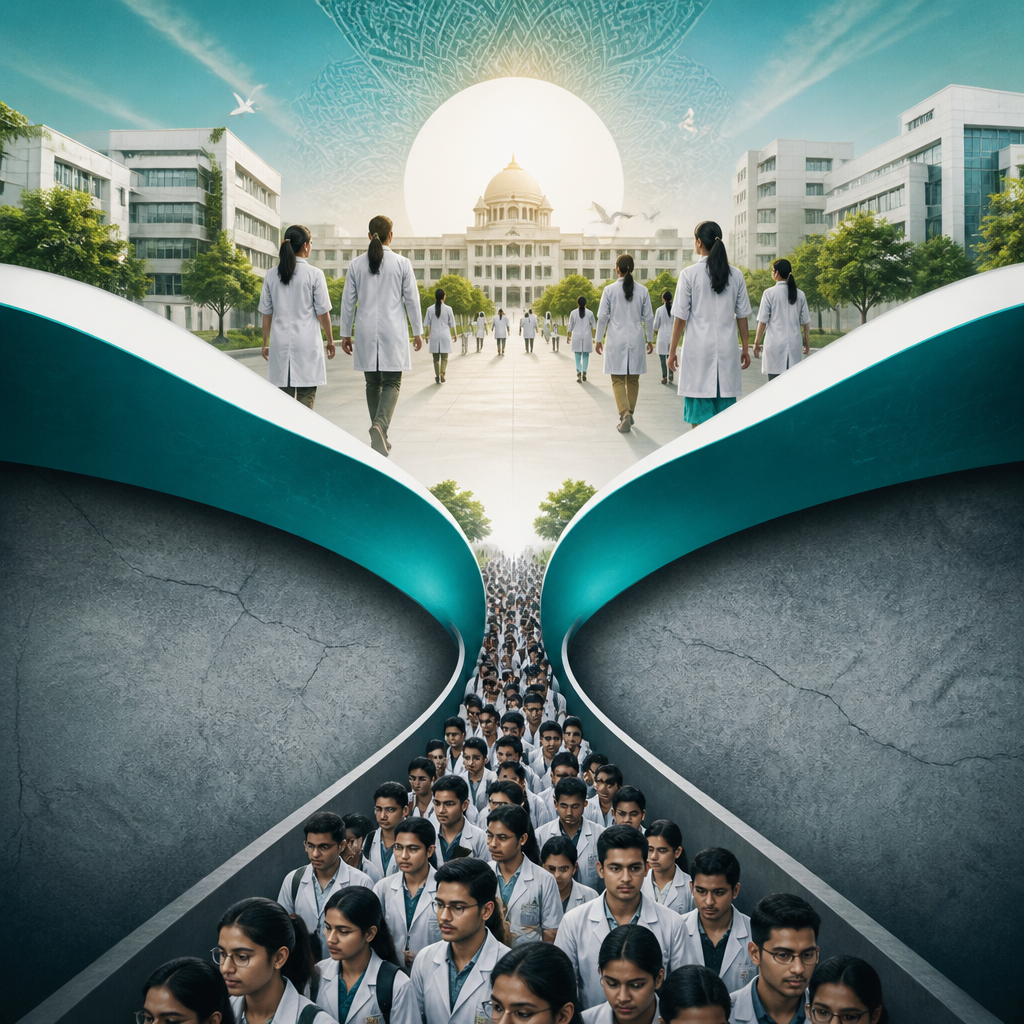 Cinematic poster for Medical College Expansion Bill