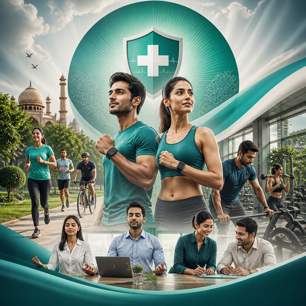 Cinematic poster for Fitness & Preventive Healthcare Bill