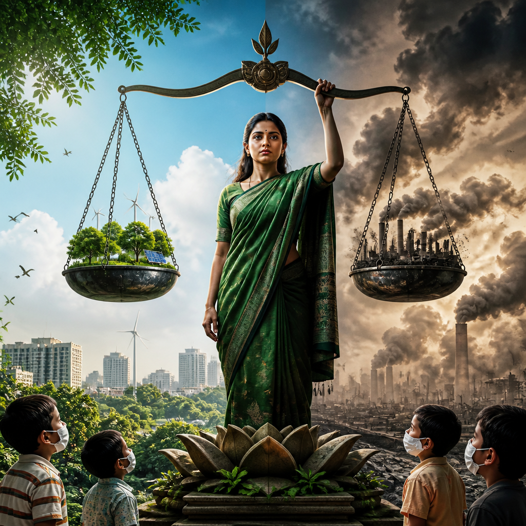 Cinematic poster for Clean Air Emergency Bill
